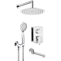 Arnika Concealed shower set, with bath spout - chrome - BXYY0QAM - Deante Product