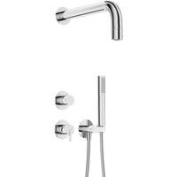 Silia Concealed shower set, with a fixed shower head - chrome - NQS_09XK - Deante Product