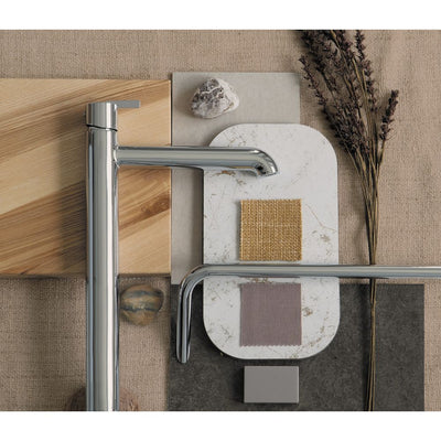 Silia Washbasin tap, tall - chrome - BQS_020K - Deante Kitchen Tap