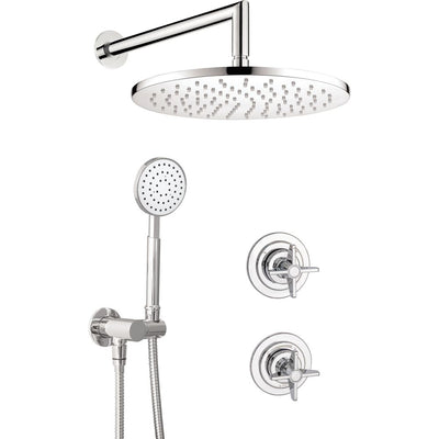 Temisto Concealed shower set - chrome - NAC_09QT - Deante Product