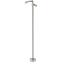 Silia Hexa Washbasin tap, freestanding - brushed steel - BHS_F2KK - Deante Kitchen Tap