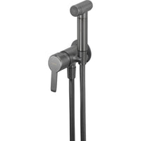 Arnika Bidet tap, concealed, with bidetta hand shower - titanium - BQA_D34M - Deante Kitchen Tap