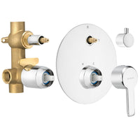 Arnika Shower mixer, concealed, with shower switch - chrome - BQA_044P - Deante Kitchen Tap
