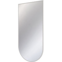Silia Mirror, hanging, in a frame - bianco - ADI_A851 - Deante Product