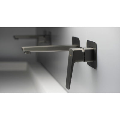 Blur Granite washbasin, countertop - with cover plate - 1000x400mm - alabaster - CQB_AU1S - Deante Product