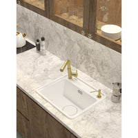 Momi Granite sink, 1-bowl - 460x500mm - alabaster - ZKM_A103 - Deante Kitchen Sink