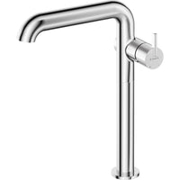 Silia Washbasin tap, tall, with rectangular spout - chrome - BQS_024K - Deante Kitchen Tap