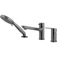 Arnika Bath mixer, 3-hole - titanium - BQA_D13M - Deante Kitchen Tap