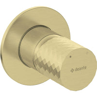 Silia Hexa Shower mixer, concealed, without shower switch - brushed gold - BHS_R44L - Deante Kitchen Tap
