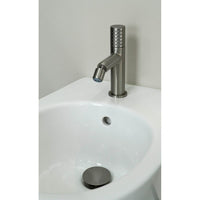 Silia Hexa Bidet tap - brushed steel - BHS_F30M - Deante Kitchen Tap