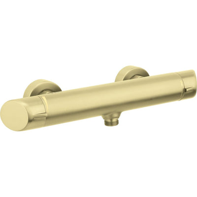 Arnika Shower mixer, wall-mounted — brushed gold