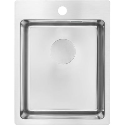 Olfato Steel sink, 1-bowl - 340x400mm - brushed steel - ZPO_010E - Deante Kitchen Sink