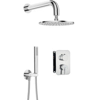 Silia Concealed shower set, with mixer BOX - with a shower head - chrome - BXYY0QSM - Deante Kitchen Tap