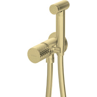 Silia Hexa Bidet tap, concealed, with bidetta hand shower - brushed gold - BHS_R34M - Deante Kitchen Tap