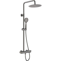 Arnika Shower column, with shower mixer - titanium - NAC_D1QK - Deante Kitchen Tap