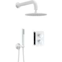 Silia Concealed shower set, with mixer BOX - with a shower head - bianco - BXYYAQSM - Deante Kitchen Tap