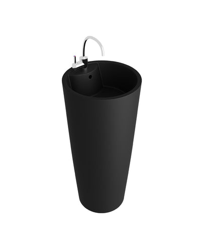 Uvas Black Freestanding Basin - Bathroom Store Ireland