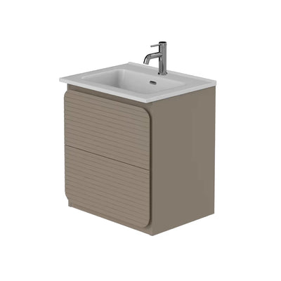 Rían Mocha Wall Hung Unit & Basin