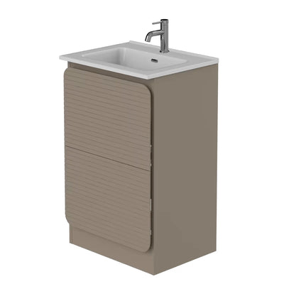 Rían Mocha Floor Standing Unit & Basin
