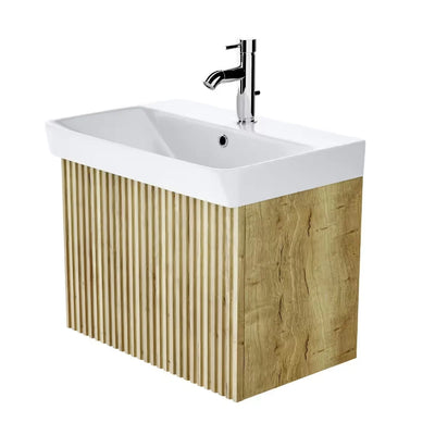 Soho Oak Wall Hung Unit & Basin
