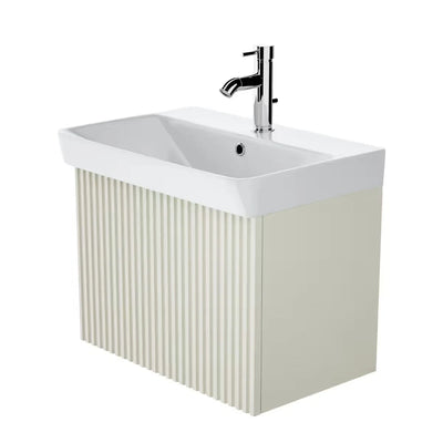 Soho Beige Wall Hung Unit & Basin