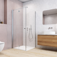 Radaway Eos KDJ B Folding Shower Enclosure - Left 800mm - Radaway