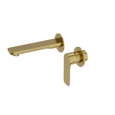 Spark Concealed Basin Mixer Tap — Brushed Gold
