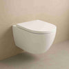 Cassiopeia White Rimless Wall Hung Toilet