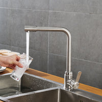 Sterling Valentina Kitchen Tap - Stainless Steel - Bathroom Store Ireland