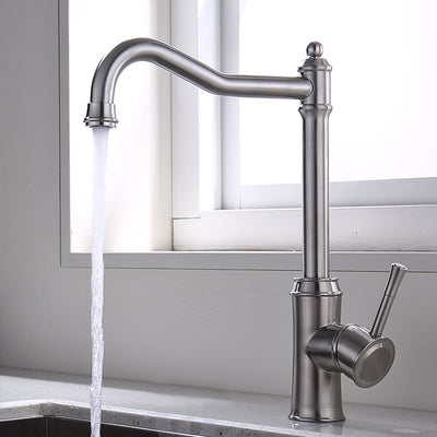 Sterling Victoria Kitchen Tap - Stainless Steel - Bathroom Store Ireland