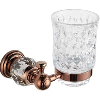 Estela Brush Cup - Rose Gold - Bathroom Store Ireland