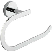 Loft Single Towel Rail with Open Side - Chrome - Bathroom Store Ireland
