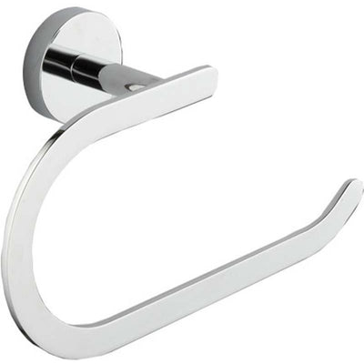 Loft Single Towel Rail with Open Side - Chrome - Bathroom Store Ireland