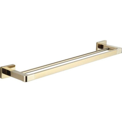 Asis Double Towel Rail - Gold - Bathroom Store Ireland