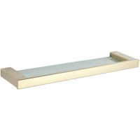 Pavo Hanging Glass Shelf - Gold - Bathroom Store Ireland