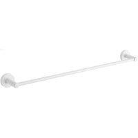 Remo Single Towel Rack - White - Bathroom Store Ireland