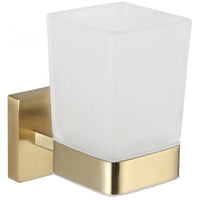 Vox Toothbrush Holder - Gold - Bathroom Store Ireland