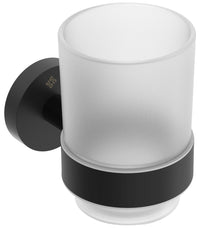 Tumbler, wall-mounted nero