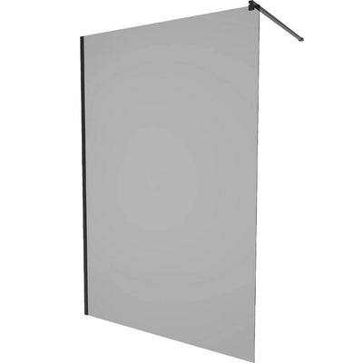Walk-In Screen Tinted Glass with Black Profiles