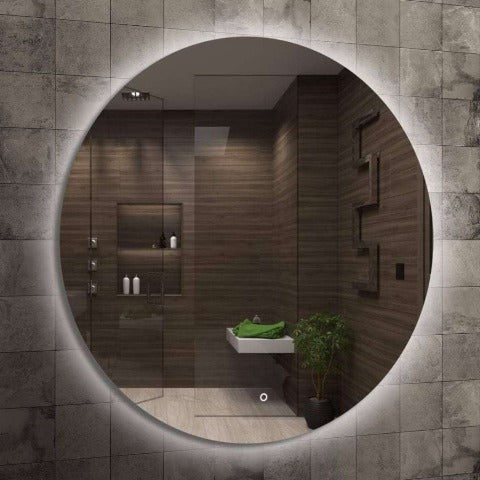AURA Round LED Mirror – Bathroom Store Ireland