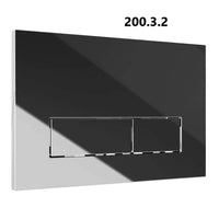 Cassiopeia Wall Hung Toilet with 101 Installation Frame + Flush Button - Matt Chrome Rectangle - Bathroom Store Ireland