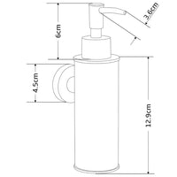 Dimensions of Mexen Round Hanging Soap Dispenser