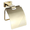 Mexen Zoja Toilet Roll Holder with Cover - Gold