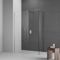 Modo X III 10mm Walk-In Screen with Side Panel - Chrome