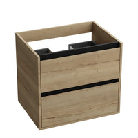 Minnesota 60 Wood Black Vanity Unit & Countertop