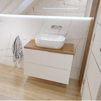 Colorado White Vanity Unit & Countertop in Bathroom 