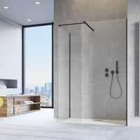 Modo X III 10mm Walk-In Screen with Side Panel in Bathroom 