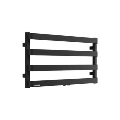 Meteor Bathroom Radiator & Heated Towel Rail - Black 460mm
