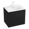 Kolorado Matt Black Vanity Unit & Basin - 600mm