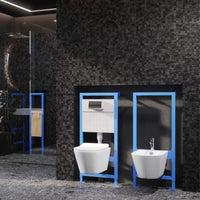 Lavita 500 Bidet Installation Frame on display in a room